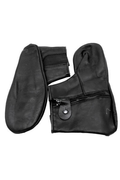 Lambskin leather coat with one-sided elastic - MYREAL (1)