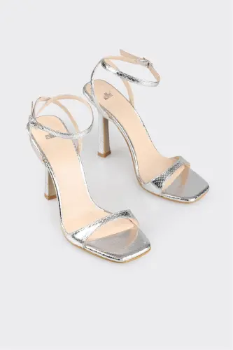 Ламе аёллар учун туфли-сандал - ELLE SHOES (1)