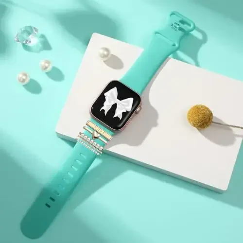 Lamshaw 22mm Classic Watch Bands: Soft Silicone Sports Strap Compatible with GTX12, GTX13, T60 Smart Watches - 3