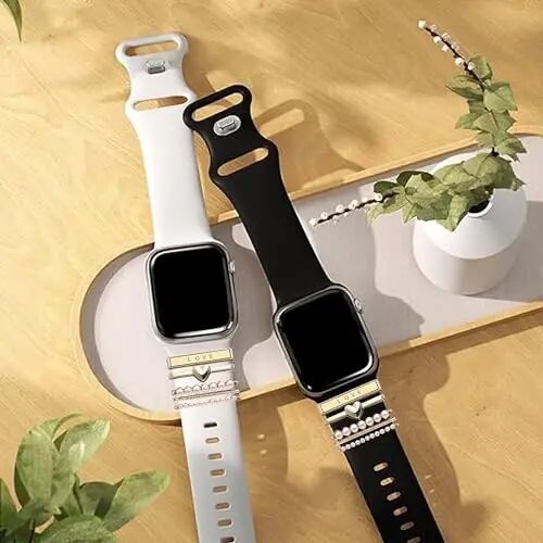 Lamshaw 22mm Classic Watch Bands: Soft Silicone Sports Strap Compatible with GTX12, GTX13, T60 Smart Watches - 6