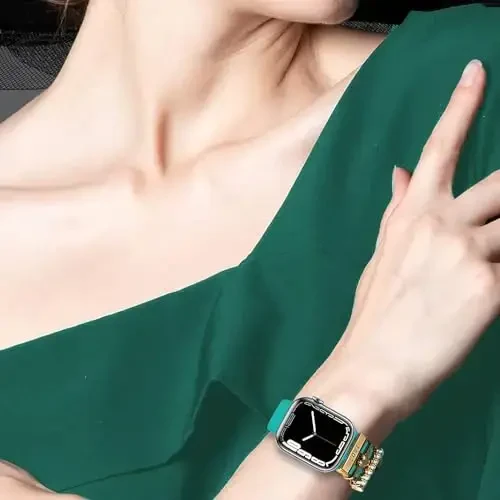 Lamshaw 22mm Classic Watch Bands: Soft Silicone Sports Strap Compatible with GTX12, GTX13, T60 Smart Watches - 2