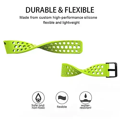 Lamshaw Aolon Curve Smart Watch Bands bilan mos keladi, 22 mm silikon almashtiriladigan bilaguzuklar sport tasmasi Aolon Curve 2.01