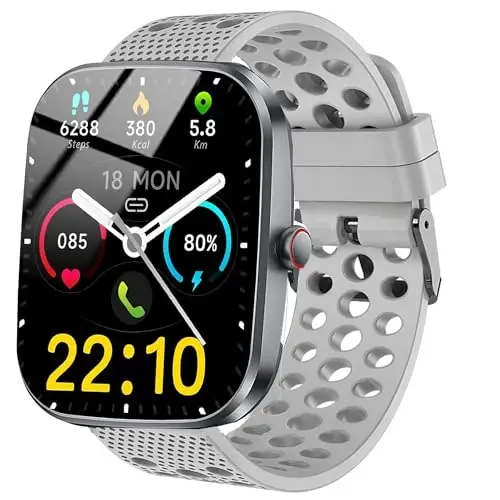 Lamshaw Compatible for Kuizil Smart Watch Band, Silicone Replacement Wristbands Sport Strap with Metal Buckle Compatible with Kuizil T70 1.91