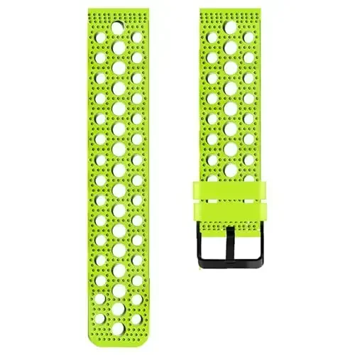 Lamshaw Совместимый с Wahoo ELEMNT Rival Smartwatch Band, силиконовые сменные спортивные ремешки на запястье с металлической пряжкой Совместимые с Wahoo ELEMNT Rival Smartwatch - 6