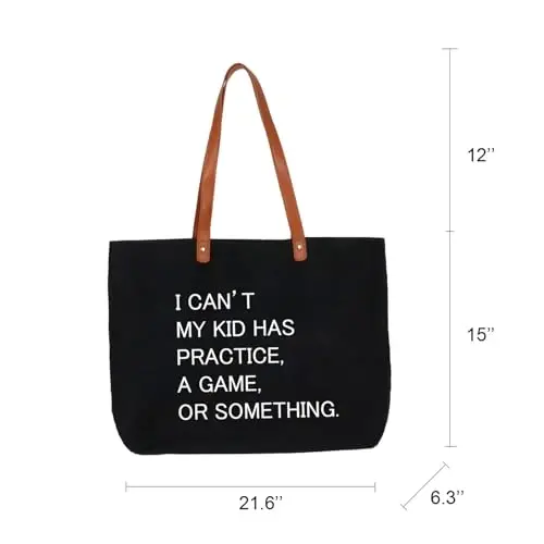 Lamyba New Mom Gifts, Mama Bag Tote with Makeup Bag, Cool Gifts for Mom to be/Expecting Mom/Pregnant Women - 5