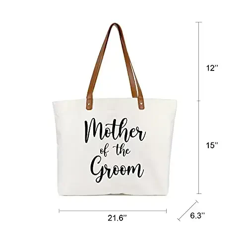 Lamyba New Mom Gifts, Mama Bag Tote with Makeup Bag, Cool Gifts for Mom to be/Expecting Mom/Pregnant Women - 2