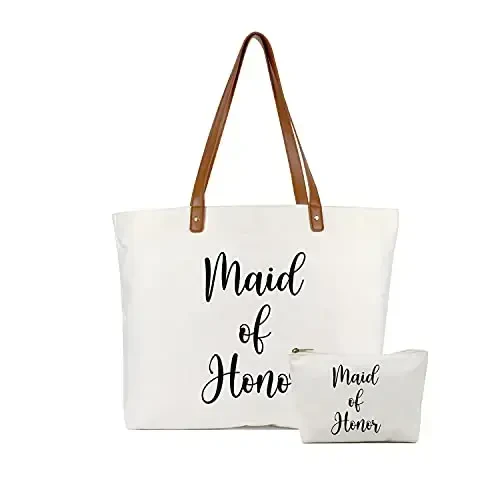 Lamyba New Mom Gifts, Mama Bag Tote with Makeup Bag, Cool Gifts for Mom to be/Expecting Mom/Pregnant Women - LAMYBA