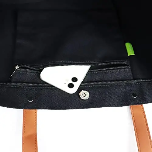 Lamyba New Mom Gifts, Mama Bag Tote with Makeup Bag, Cool Gifts for Mom to be/Expecting Mom/Pregnant Women - 3