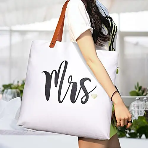 Lamyba New Mom Gifts, Mothers Day Gifts From Daughter Son Kids, Mama Bag Tote for Hospital or Baby Essentials, Mom to Be Gift - 5