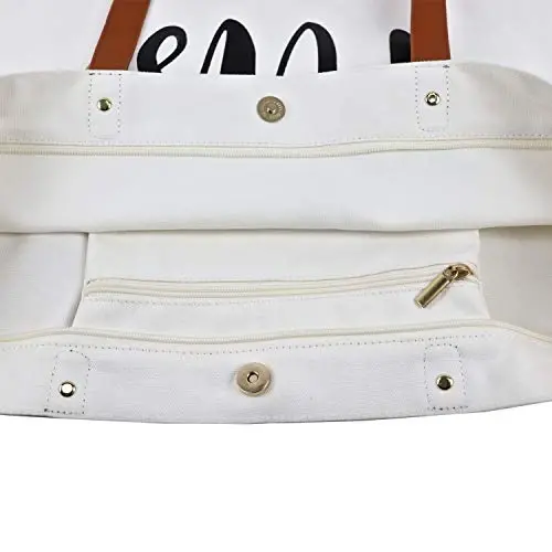 Lamyba New Mom Gifts, Mothers Day Gifts From Daughter Son Kids, Mama Bag Tote for Hospital or Baby Essentials, Mom to Be Gift - 3
