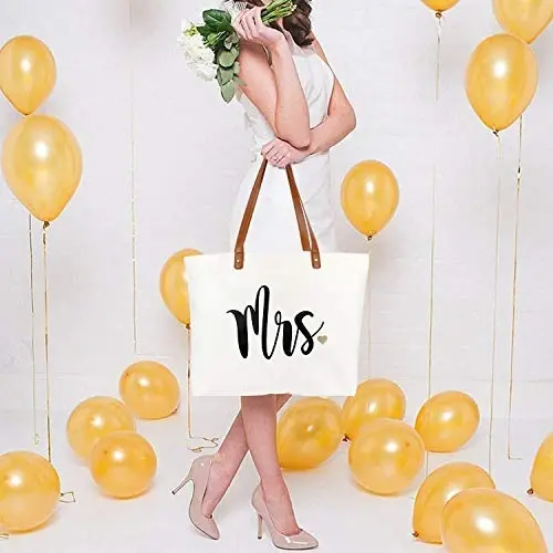 Lamyba New Mom Gifts, Mama Bag Tote with Makeup Bag, Cool Gifts for Mom to be/Expecting Mom/Pregnant Women - 1