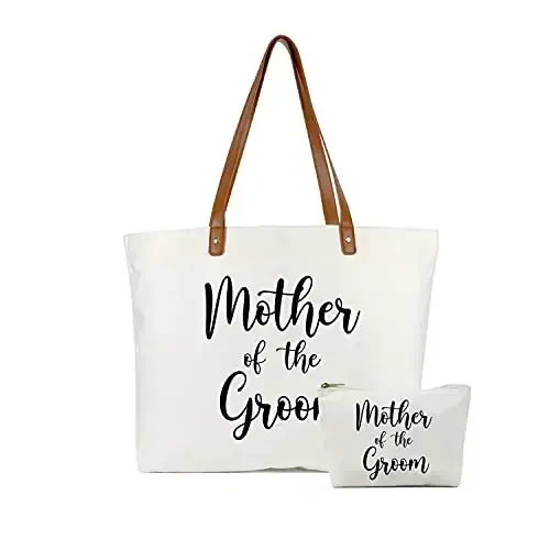 Lamyba New Mom Gifts, Mama Bag Tote with Makeup Bag, Cool Gifts for Mom to be/Expecting Mom/Pregnant Women - LAMYBA
