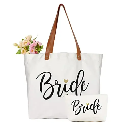 Lamyba New Mom Gifts, Mama Bag Tote with Makeup Bag, Cool Gifts for Mom to be/Expecting Mom/Pregnant Women - 2