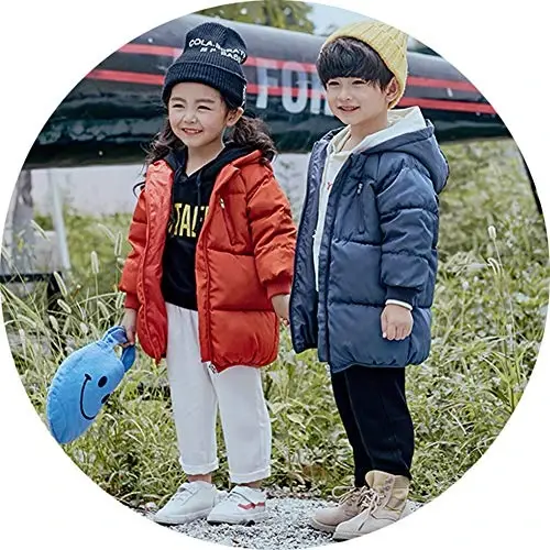 LANBAOSI Kids Winter Coats with Hooded Light Puffer Coat Warm Padded Jacket for Baby Boys Girls Toddler - 3