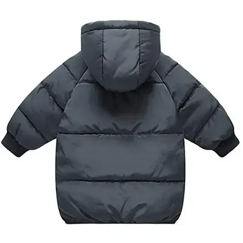 LANBAOSI Kids Winter Coats with Hooded Light Puffer Coat Warm Padded Jacket for Baby Boys Girls Toddler - LANBAOSI (1)