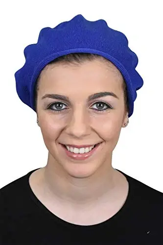 Landana Headscarves Beret for Women 100% Cotton Solid - 2