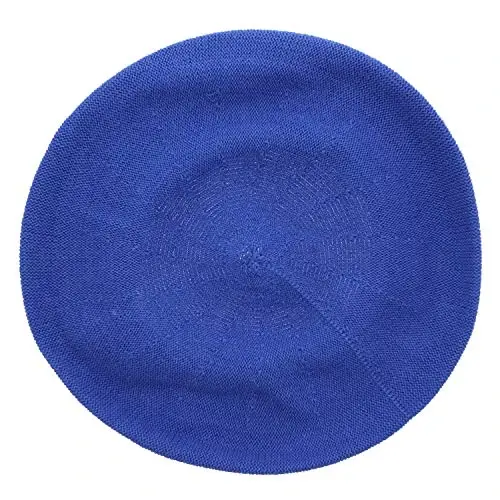 Landana Headscarves Beret for Women 100% Cotton Solid - 4