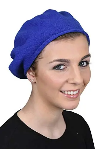 Landana Headscarves Beret for Women 100% Cotton Solid 