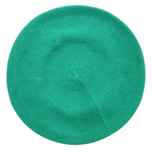 Landana Headscarves Ayollar uchun beret 100% paxta, bir xil rangli - 4