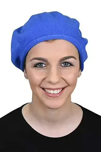 Landana Headscarves Beret for Women 100% Cotton Solid - 2