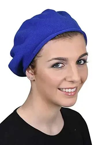 Landana Headscarves Beret for Women 100% Cotton Solid - Modazone