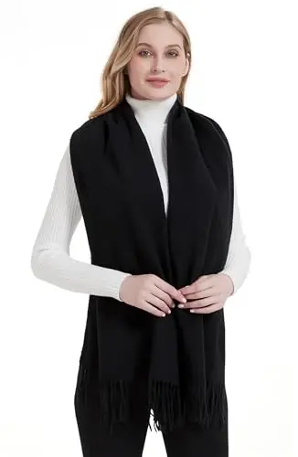 Landisun Scarf for Women Winter PasModazoneina-Shawl Wraps Winter CasModazoneere Wedding Warm Christmas - 3