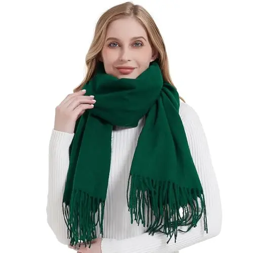 Landisun Scarf for Women Winter PasModazoneina-Shawl Wraps Winter CasModazoneere Wedding Warm Christmas - 2