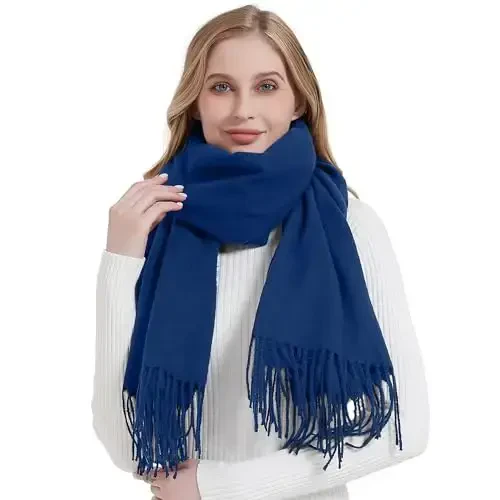 Landisun Scarf for Women Winter PasModazoneina-Shawl Wraps Winter CasModazoneere Wedding Warm Christmas - MODAZONE (1)