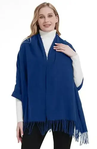 Landisun Scarf for Women Winter PasModazoneina-Shawl Wraps Winter CasModazoneere Wedding Warm Christmas - 6