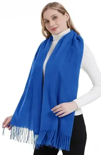 Landisun Scarf for Women Winter PasModazoneina-Shawl Wraps Winter CasModazoneere Wedding Warm Christmas - 4