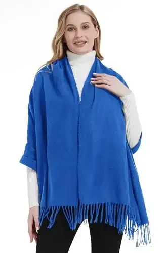 Landisun Scarf for Women Winter PasModazoneina-Shawl Wraps Winter CasModazoneere Wedding Warm Christmas - 6