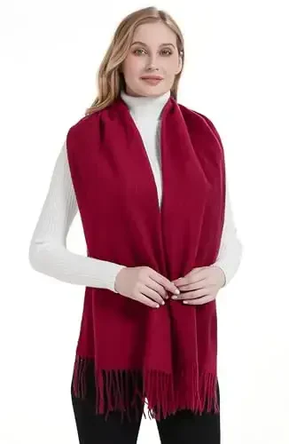 Landisun Scarf for Women Winter PasModazoneina-Shawl Wraps Winter CasModazoneere Wedding Warm Christmas - 3