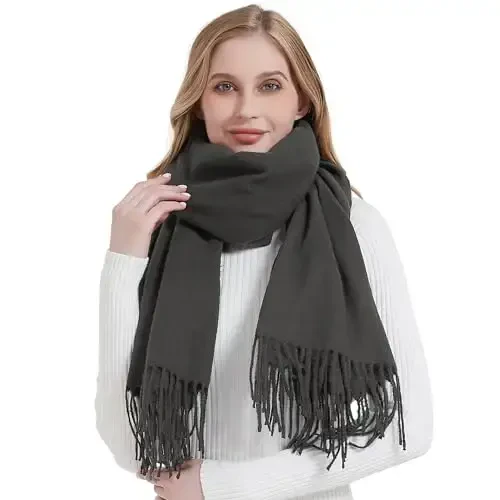 Landisun Scarf for Women Winter PasModazoneina-Shawl Wraps Winter CasModazoneere Wedding Warm Christmas - MODAZONE (1)