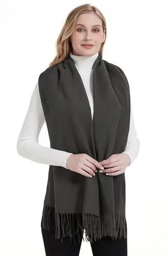 Landisun Scarf for Women Winter PasModazoneina-Shawl Wraps Winter CasModazoneere Wedding Warm Christmas - 3