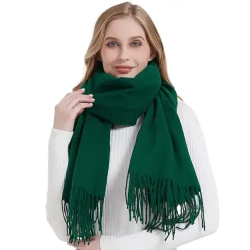 Landisun Scarf for Women Winter PasModazoneina-Shawl Wraps Winter CasModazoneere Wedding Warm Christmas - MODAZONE (1)