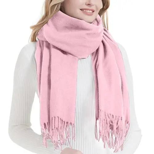 Landisun Scarf for Women Winter Soft Shawl Wrap Large Warm Fashion Blanket for Evening Dress Wedding Gifts - LANDISUN