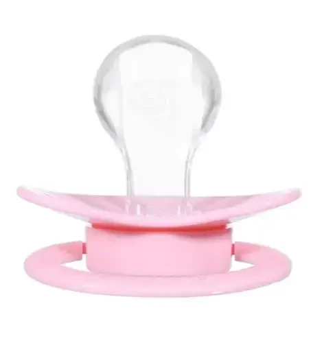 Landofgenie Large Shield Adult Size Pacifiers Set Butterfly Shaped Cutie Pacifier 3 Pack - Black+Pink+Purple - 3