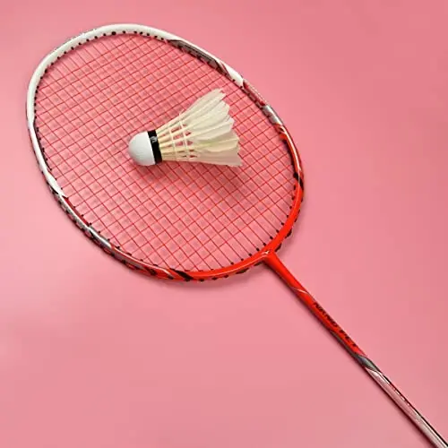 LANGNING Badminton Rackets Set of 2, Upgrade Carbon Lightweight Aldult Badminton Racket for Professional Athletes Training and Competition - 5