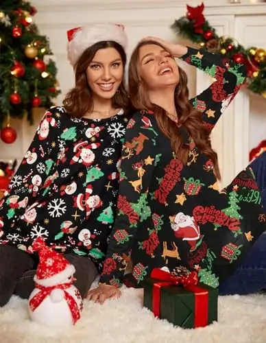 LARACE Plus Size Tunic Tops Long Sleeve Shirts for Women Swing Flowy Loose Fit Clothes for Leggings - 6