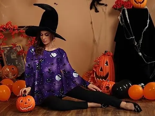 LARACE Plus Size Tunic Tops Ayollar uchun uzun yengli ko'ylaklar Swing Flowy Loose Fit Leggings uchun kiyimlar - 7