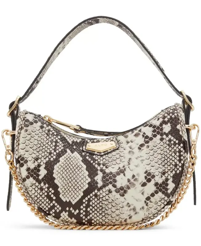 Laraly Synthetic Small Shoulder Bag - Brown Multi - ALDO