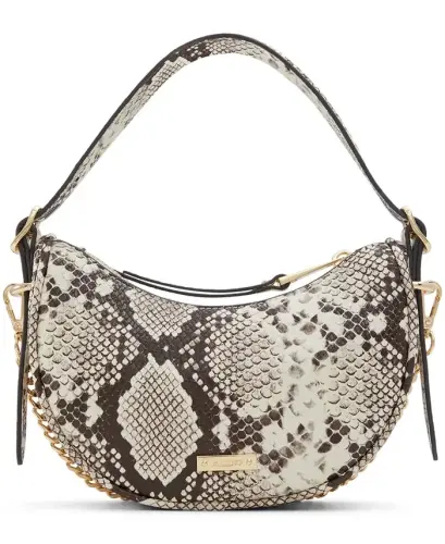 Laraly Synthetic Small Shoulder Bag - Brown Multi - 3