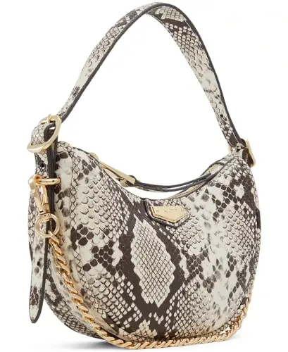 Laraly Synthetic Small Shoulder Bag - Brown Multi - 4