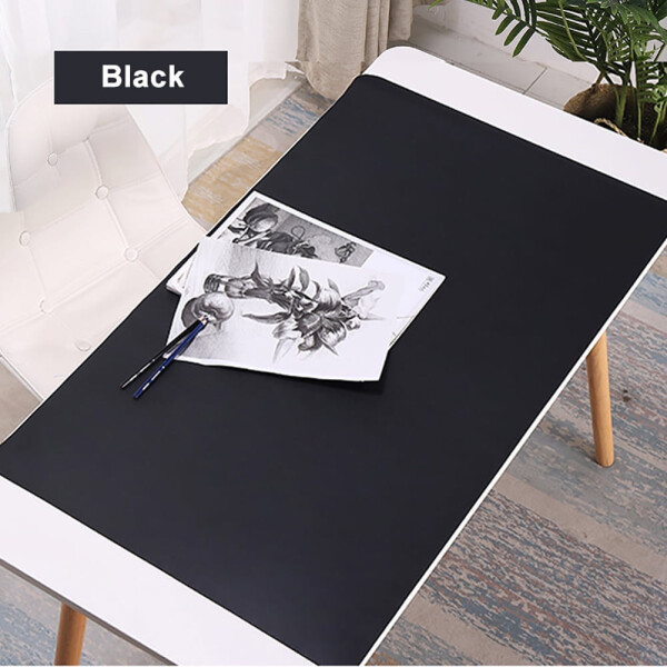 Large anti-slip desk mat gaming mouse pad, waterproof PC laptop computer keyboard mouse pad home office table book protective mat (Size: 23.62 x 11.81) - 8