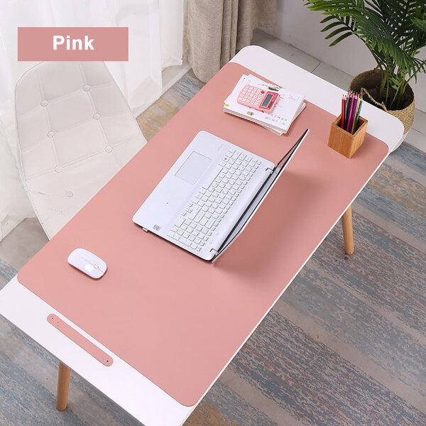 Large anti-slip desk mat gaming mouse pad, waterproof PC laptop computer keyboard mouse pad home office table book protective mat (Size: 23.62 x 11.81) - 10