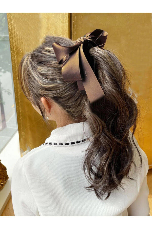 Large bow banana clip - 1