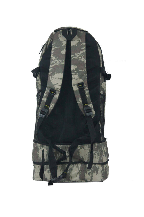 Large Capacity Gusseted Backpack with Shoe Compartment 80 Liters - 8