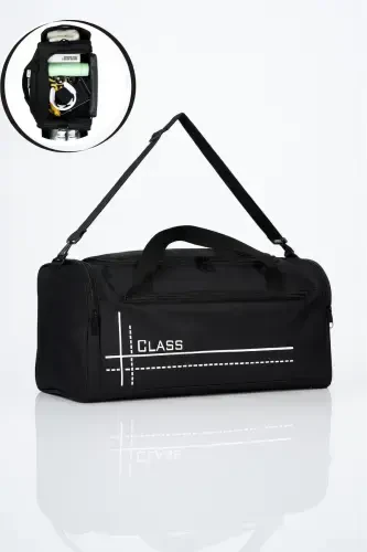 Large Capacity Travel Gym Fitness Sports Bag with Long Strap Cabin Size - 1