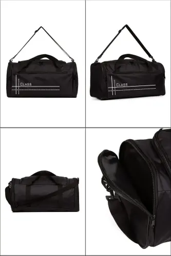 Large Capacity Travel Gym Fitness Sports Bag with Long Strap Cabin Size - 4