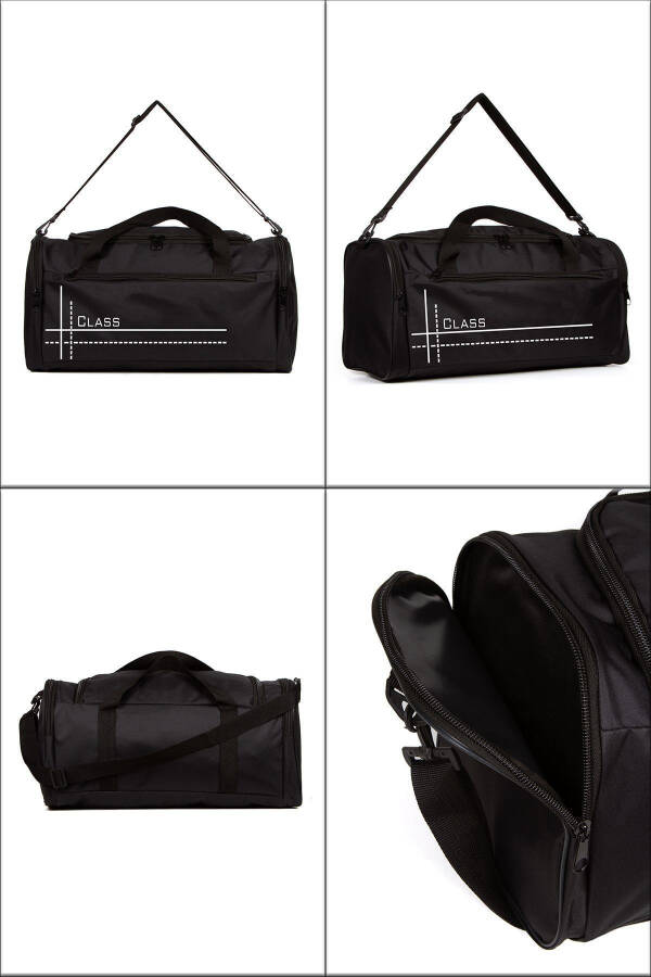 Large Capacity Travel Gym Fitness Sports Bag with Long Strap Cabin Size - 3